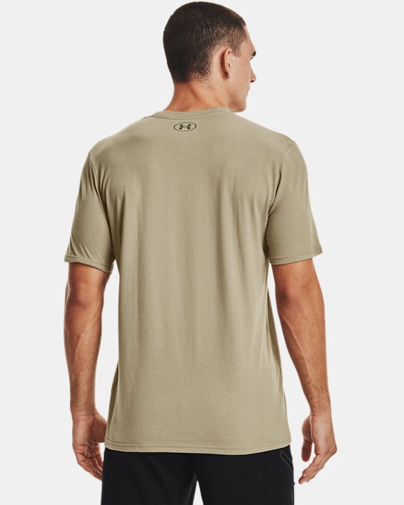 Men's UA Coordinates T-Shirt in Gray image number 1